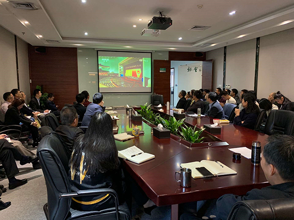 豪利777官网集团组织集中观看纪念改革开放四十周年庆祝大会