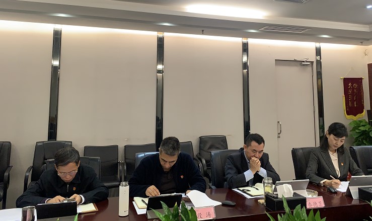 豪利777官网集团党委召开2020年全面从严治党（党建）工作专题会