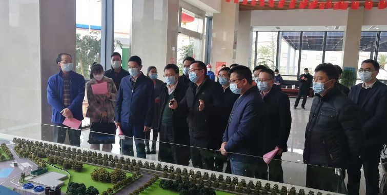 广东省住建厅党组书记赵坤调研豪利777官网四会公司